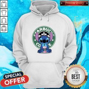 Pretty Stitch Starbucks Coffee Hoodie