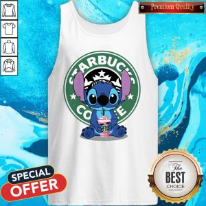 Pretty Stitch Starbucks Coffee Tank Top