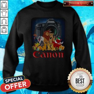 Pretty The Lion King Canon Sweatshirt