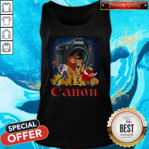 Pretty The Lion King Canon Tank Top