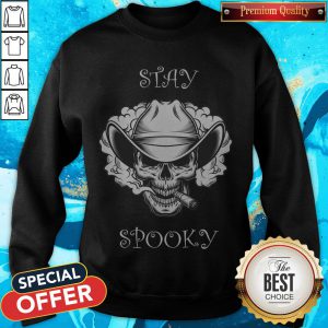 Stay Spooky Retro Skull Halloween 2020 Sweatshirt