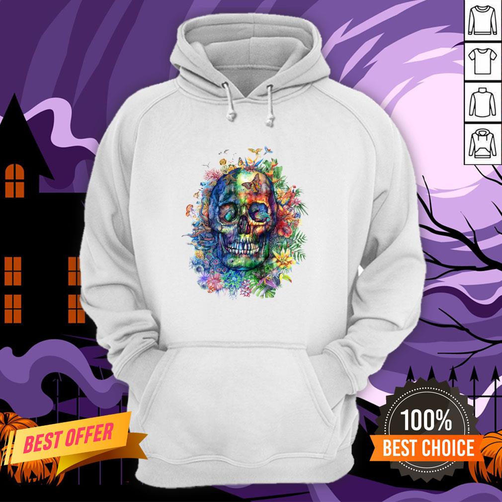 Sugar Skull Colorful Day Of The Dead Dia De Muertos Shirt Sugar Skull Colorful Day Of The Dead Dia De Muertos Hoodie