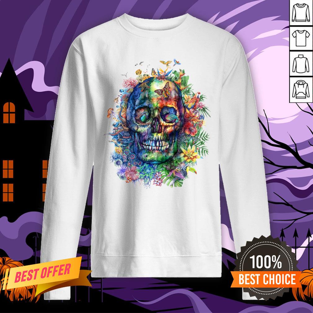Sugar Skull Colorful Day Of The Dead Dia De Muertos Shirt Sugar Skull Colorful Day Of The Dead Dia De Muertos Sweatshirt