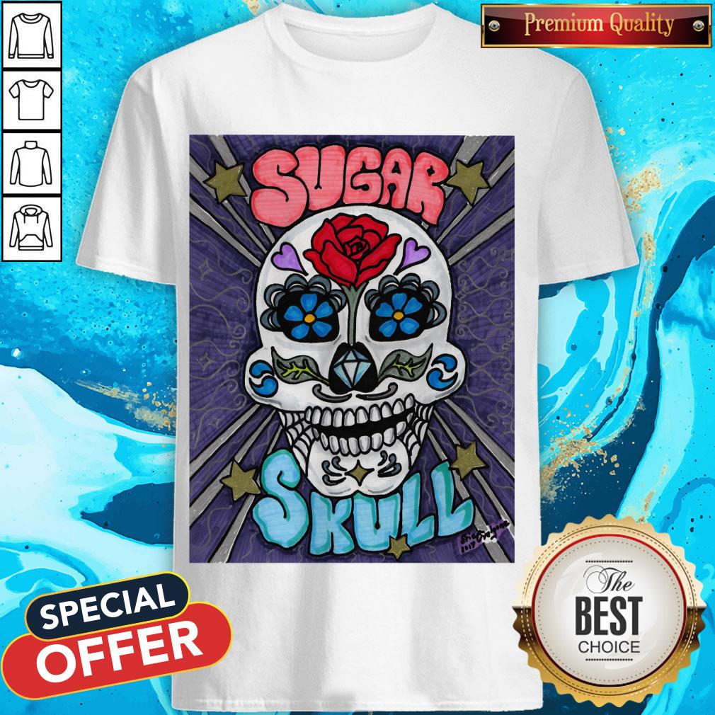 Sugar Skull Trippy Day Of The Dead Muertos Shirt Sugar Skull Trippy Day Of The Dead Muertos Shirt