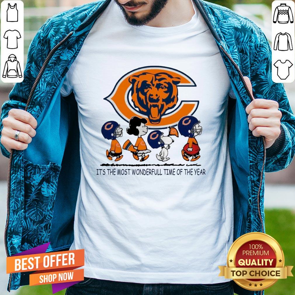 the-peanuts-characters-chicago-bear-its-the-most-wonderful-time-shirt The Peanuts Characters Chicago Bear It’s The Most Wonderful Time Of The Year Shirt