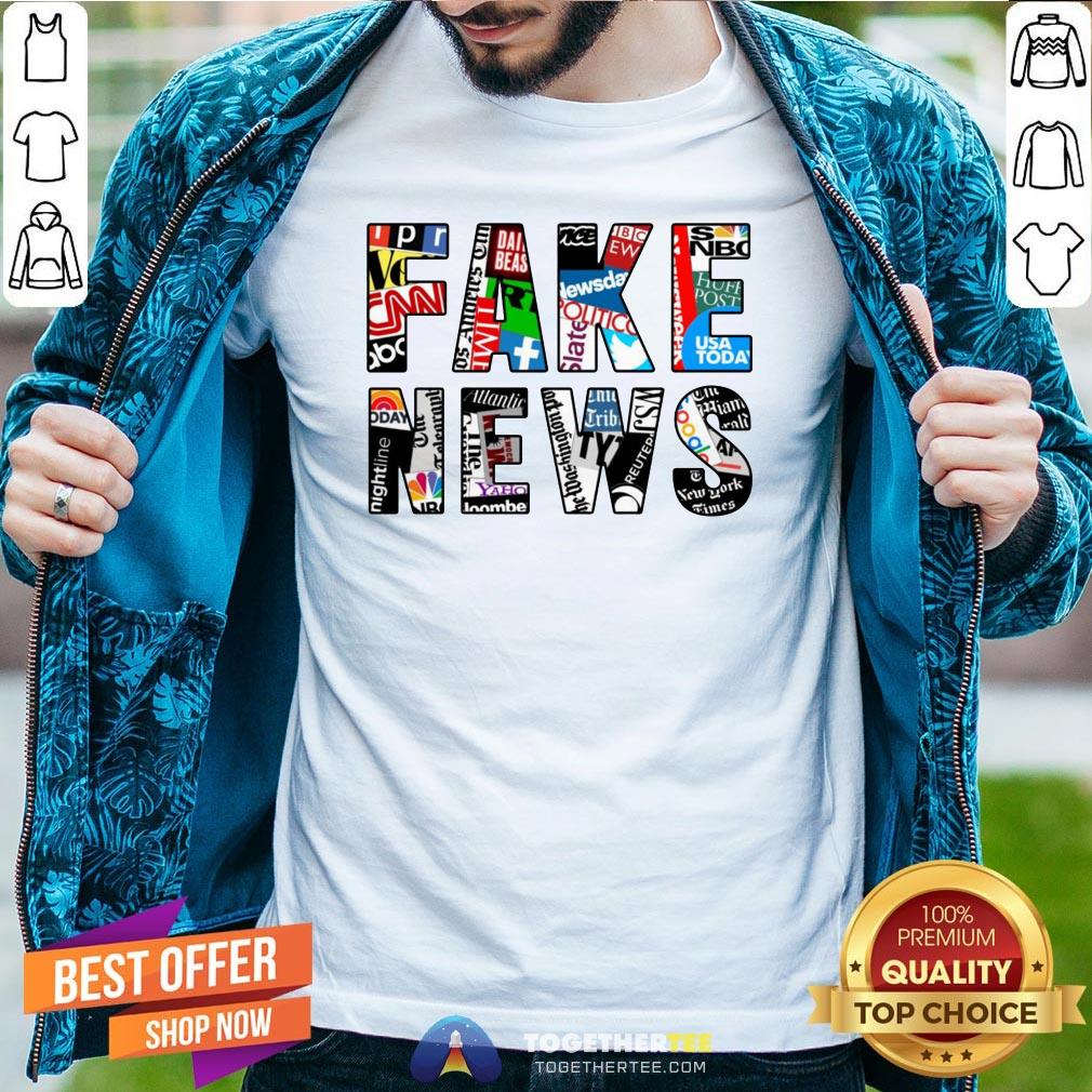 Awesome Fake News Media Shirt Awesome Fake News Media Shirt - Design By Togethertee.com