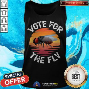 Awesome Vote For The Fly Trump 2020 Tank Top - Design By Togethertee.com
