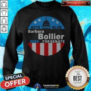 Barbara Bollier For Senate 2020 Election Democrat Voting Sweatshirt - Design By Togethertee.com