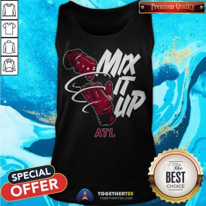 Cute Atlanta Braves Baseball Mix It Up ATL Tank Top - Design By Togethertee.com
