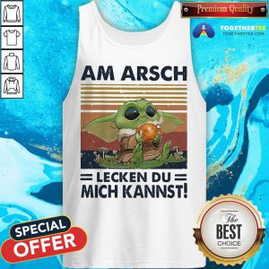 Cute Baby Yoda Am Arsch Lecken Du Mich Kannst Vintage Hemd Tank Top - Design By Togethertee.com