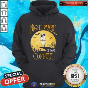 Cute Nightmare Before Dunkin Donuts Halloween Hoodie - Design By Togethertee.com