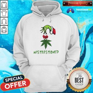 Hot Grinch Hand Mistlestoned Hoodie - Design By Togethertee.com