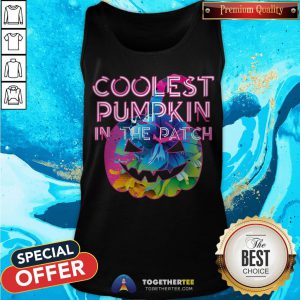 Nice Halloween Coolest Pumpkin In The Patch Tank Top
