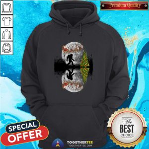 Official Bigfoot Big Moon Santa Christmas Gift Hoodie - Design By Togethertee.com