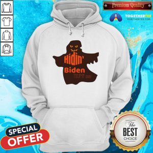 Official Halloween Costume Ghost Hidin Biden Trump 2020 Hoodie