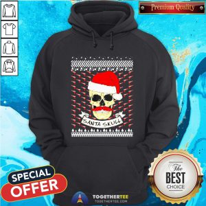 Official Santa Skull Ugly Christmas Hoodie - Design By Togethertee.com