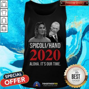 Official Spicoli Hand 2020 Alqua Its Our Time Tank Top - Design By Togethertee.com