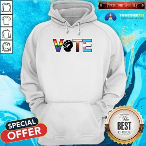Original Vote 2020 Colors Lgbt Racism Sexism Protest Hoodie - Design By Togethertee.com
