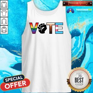 Original Vote 2020 Colors Lgbt Racism Sexism Protest Tank Top - Design By Togethertee.com