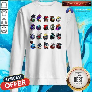 Perfect Among Us X League Of Legends Gams Sweatshirt - Design By Togethertee.com