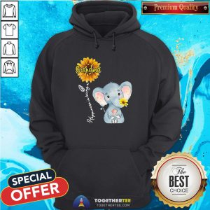 Perfect Grandma Happiness Is Being A Sunshine Flower Hoodie - Design By Togethertee.com