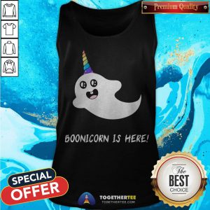 Perfect Scary And Cute Boonicorn Halloween Tank Top