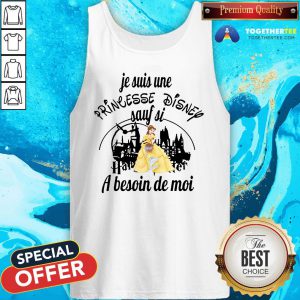 Pretty Belle Je Suis Une Princesse Disney Sauf Si Harry Potter A Besoin De Moi Tank Top - Design By Togethertee.com