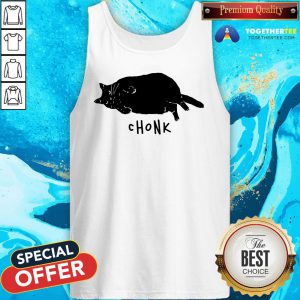 Pretty Black Cat Chonk Tank Top - Design By Togethertee.com