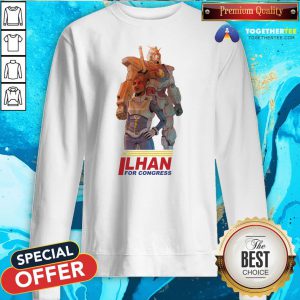 Pretty Ilhan Omar Gundam Pilot By Ben Sawyer Sweatshirt - Design By Togethertee.com