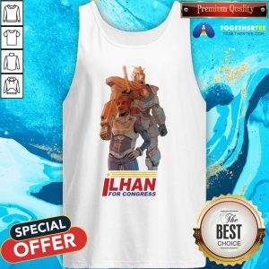 Pretty Ilhan Omar Gundam Pilot By Ben Sawyer Tank Top - Design By Togethertee.com