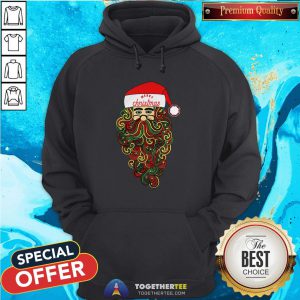 Pretty Merry Christmas Santa Claus Hoodie - Design By Togethertee.com