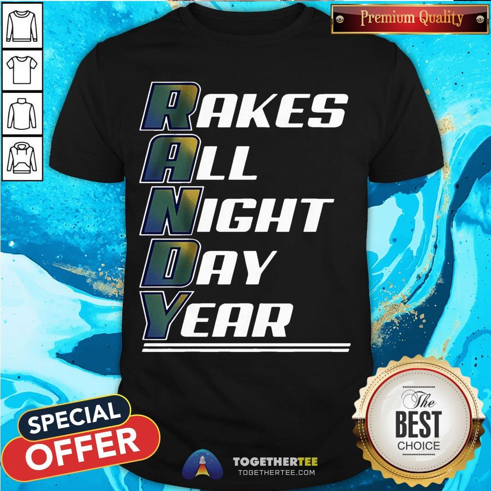 Randy Arozarena Rakes All Night Day Year T-Shirt Randy Arozarena Rakes All Night Day Year T-Shirt - Design By Togethertee.com