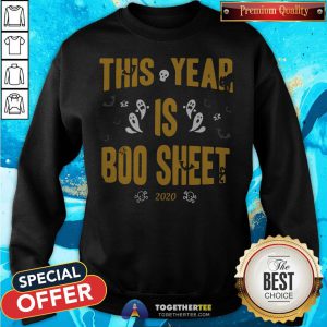 Top This Year Is Boo Sheet 2020 Halloween Sweatshirt - Design By Togethertee.com