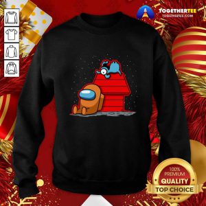 Awesome Among Us Christmas House Sweatshirt - Design By Togethertee.com