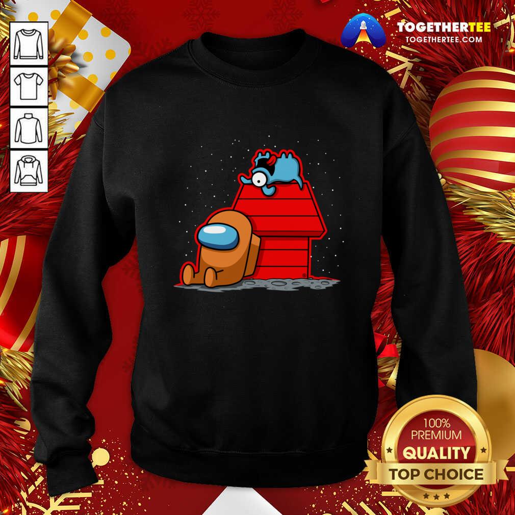 Awesome Among Us Christmas House Sweatshirt - Design By Togethertee.com Awesome Among Us Christmas House Sweatshirt - Design By Togethertee.com
