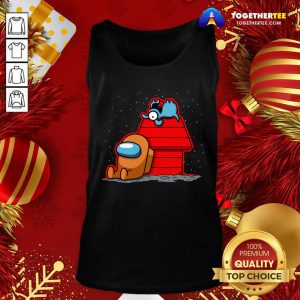 Awesome Among Us Christmas House Tank Top - Design By Togethertee.com