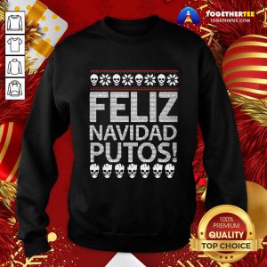Awesome Feliz Navidad Photos Ugly Christmas Sweatshirt - Design By Togethertee.com