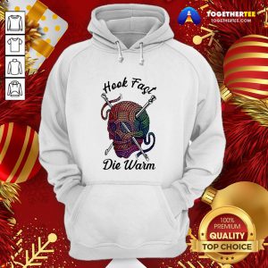 Awesome Skull Hook Fast Die Warm Crochet Hoodie - Design By Togethertee.com