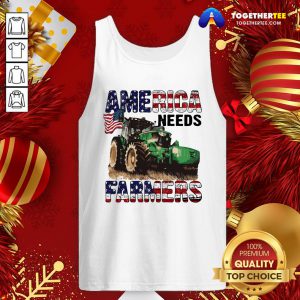 Awesome Tractor America Needs Farmers Tank Top - Design By Togethertee.com