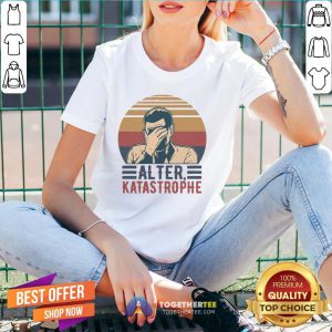Beautiful Alter Katastrophe Vintage V-neck - Design By Togethertee.com