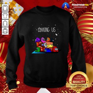 Beautiful Among Us The Space Galaxy Finding Impostor Sweatshirt - Design By Togethertee.com