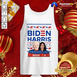 Beautiful Biden Harris Ugly Christmas 2020 Tank Top - Design By Togethertee.com