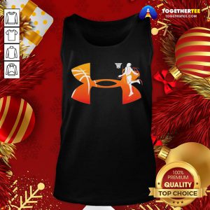 Beautiful Under Armour Playing Basketball Tank Top - Design By Togethertee.com