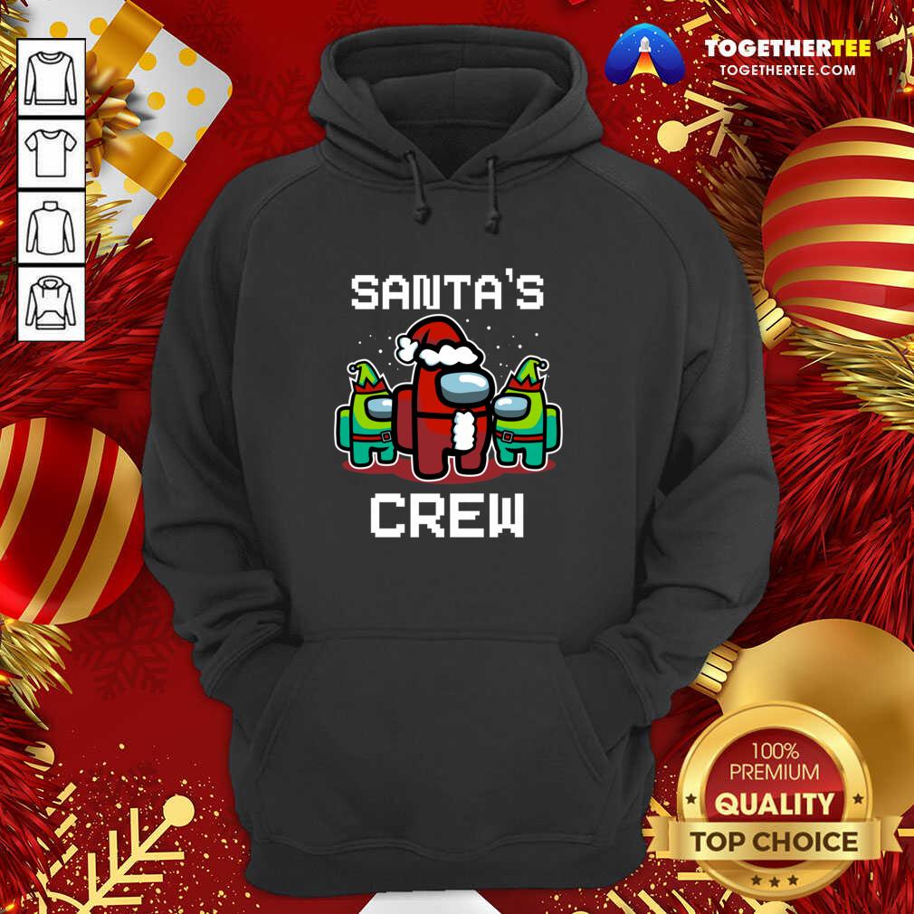 Cute Santa’s Crew Among Us Christmas Hoodie - Design By Togethertee.com Cute Santa’s Crew Among Us Christmas Hoodie - Design By Togethertee.com