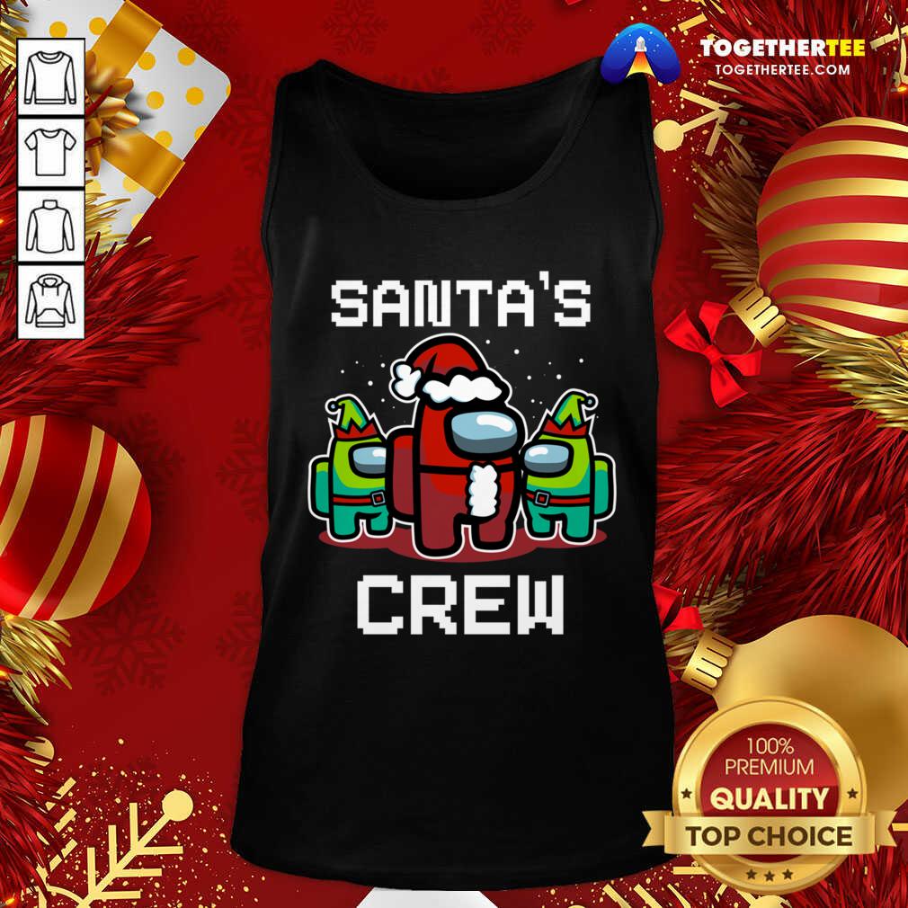 Cute Santa’s Crew Among Us Christmas Tank Top - Design By Togethertee.com Cute Santa’s Crew Among Us Christmas Tank Top - Design By Togethertee.com