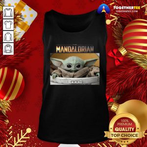 Funny Baby Yoda The Mandalorian Tank Top - Design By Togethertee.com