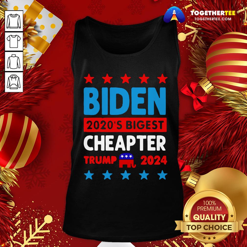 Funny Biden Cheated 2020’s Biggest Cheater Trump 2020 Tank Top - Design By Togethertee.com Funny Biden Cheated 2020’s Biggest Cheater Trump 2020 Tank Top - Design By Togethertee.com