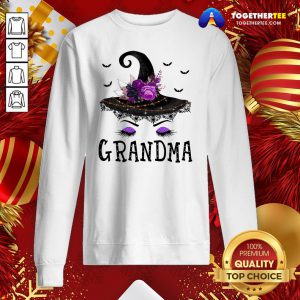 Funny Grandma Witch Hat Halloween Sweatshirt - Design By Togethertee.com