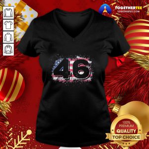 Good Biden 46 Elected Celebrate Joe Biden 46th President 2020 V-neck - Design By Togethertee.com