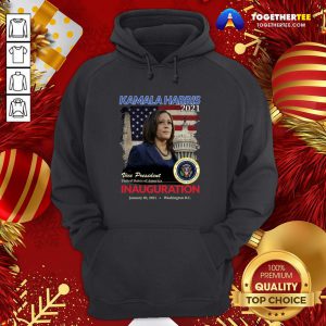 Great 2021 Inauguration Day Kamala Harris Commemorative Souvenir Hoodie - Design By Togethertee.com